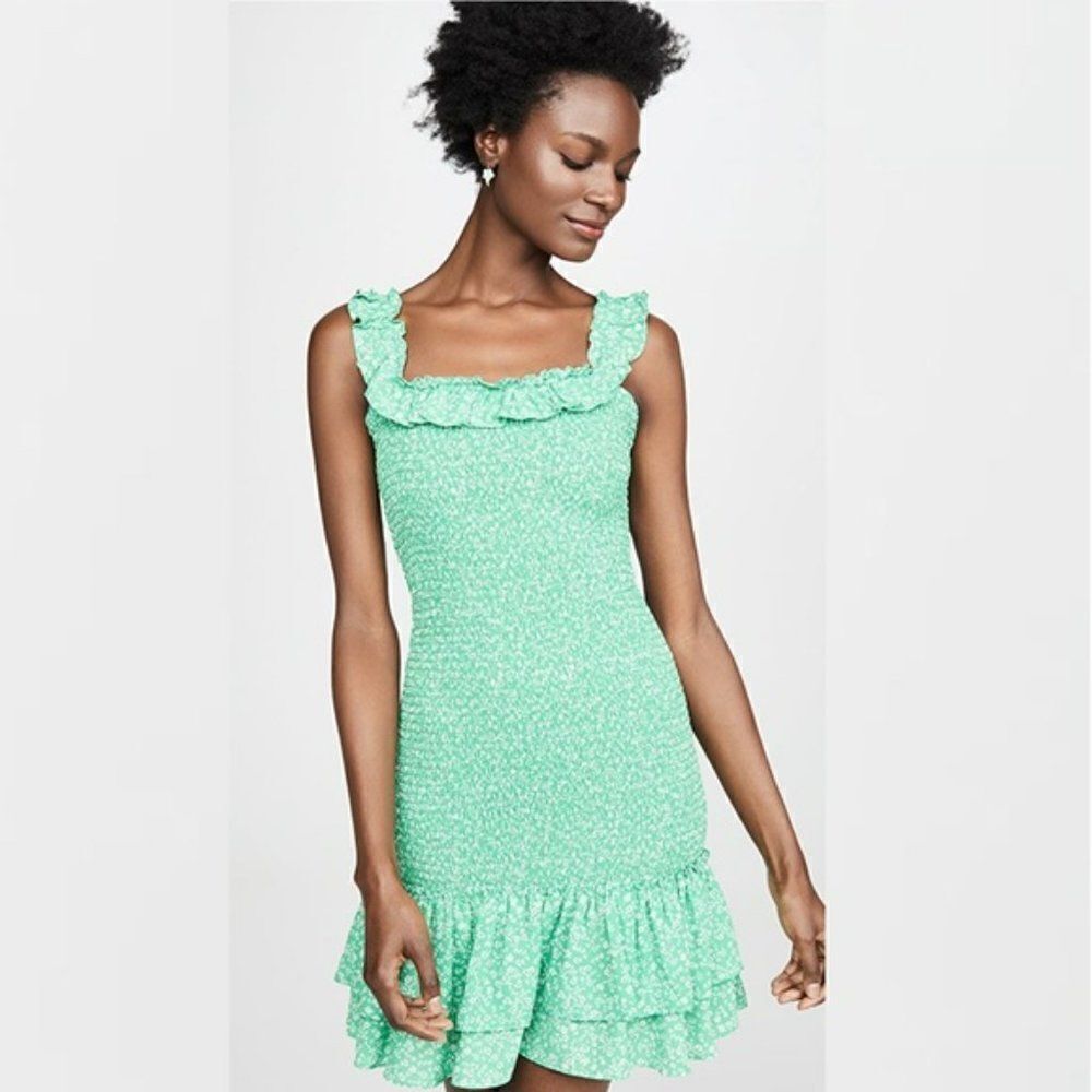 LIKELY Nina Smocked Floral Mini Dress - Picture 10 of 14